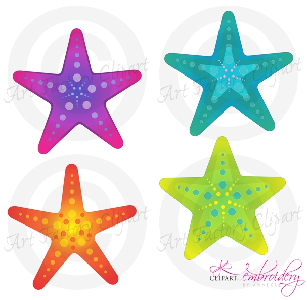 607x592 Clipart Sea Star