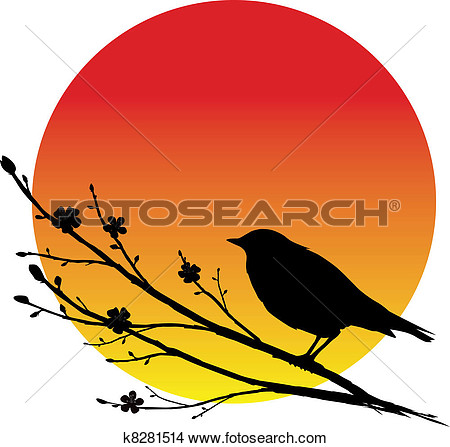 450x447 Nightingale Clip Art