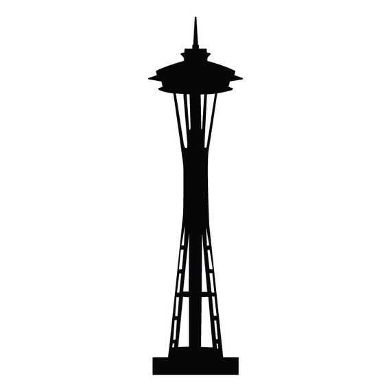 570x570 Space Needle Clip Art
