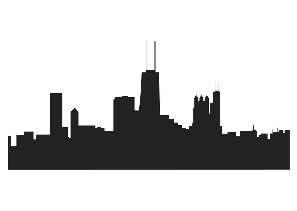 1000x709 Kansas City Skyline Clipart
