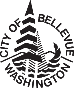 256x305 Bellevue Seattle Washington Logo Clipart Picture