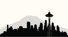 236x129 Seattle Skyline Silhouette First Birthday And Beyond