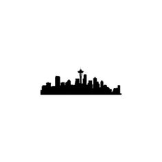 236x236 Seattle Skyline Outline