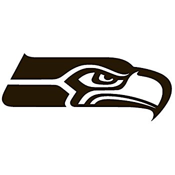 350x350 Seattle Seahawks 18x18 Die Cut Decal Automotive