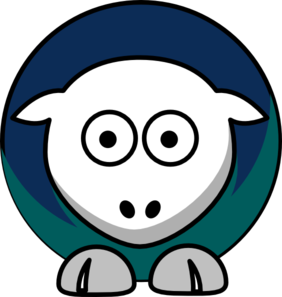282x297 Sheep Seattle Mariners Team Colors Clip Art