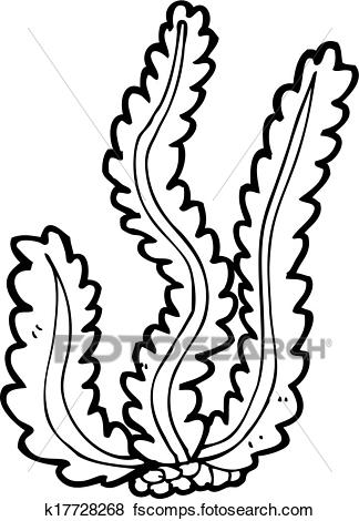 324x470 Clip Art Of Cartoon Seaweed K17728268