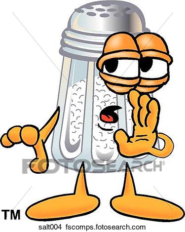 375x470 Clipart Of Salt Telling Secret Salt004