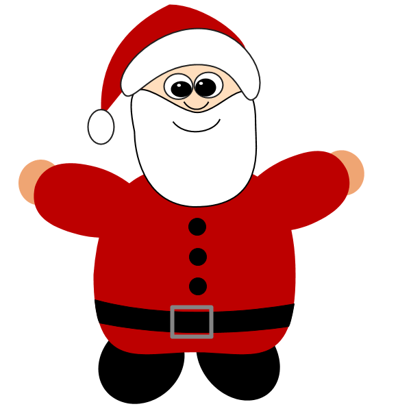 600x600 Santa Claus Clip Art Free Clipart Images
