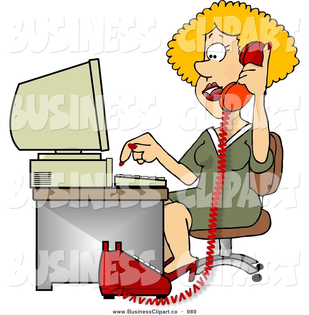 1024x1044 Funny Secretary Clipart