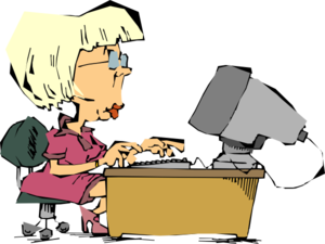 300x225 Secretary Clip Art