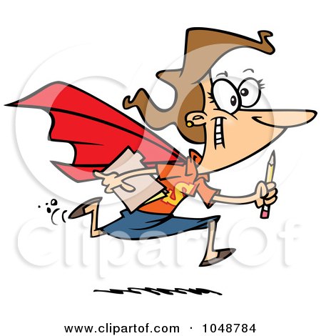 450x470 Royalty Free (Rf) Secretary Clipart, Illustrations, Vector Graphics