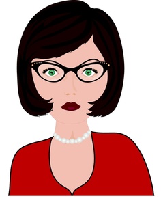 236x300 Secretary Clipart Image