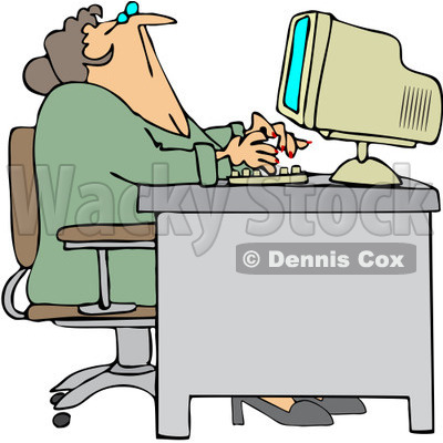 400x400 Secretary Clipart By Djart Page