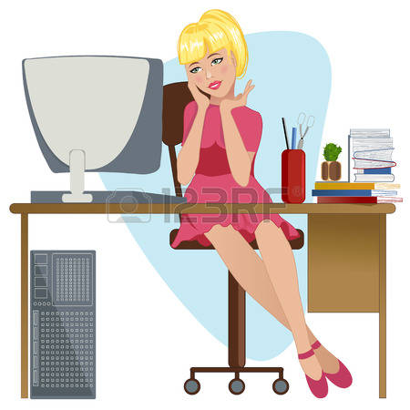 450x450 Office Clipart Office Assistant