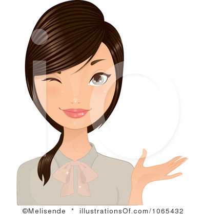 400x420 Receptionist Clipart Royalty Free Secretary Clipart Illustration