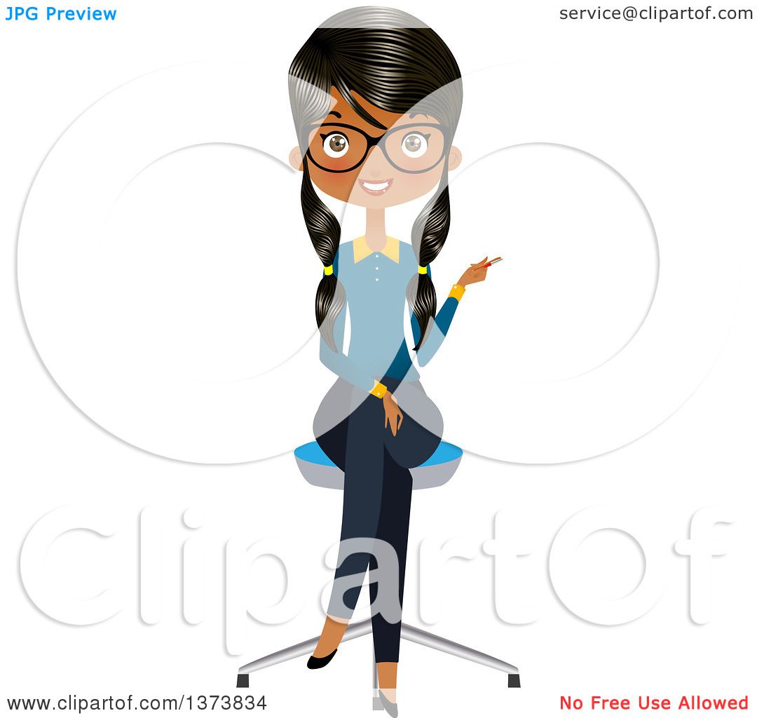 1080x1024 Clipart Of Happy Black Female Office Secretary Sitting In