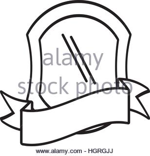 308x320 Police Shield Badge Icon, Outline Style Stock Vector Art