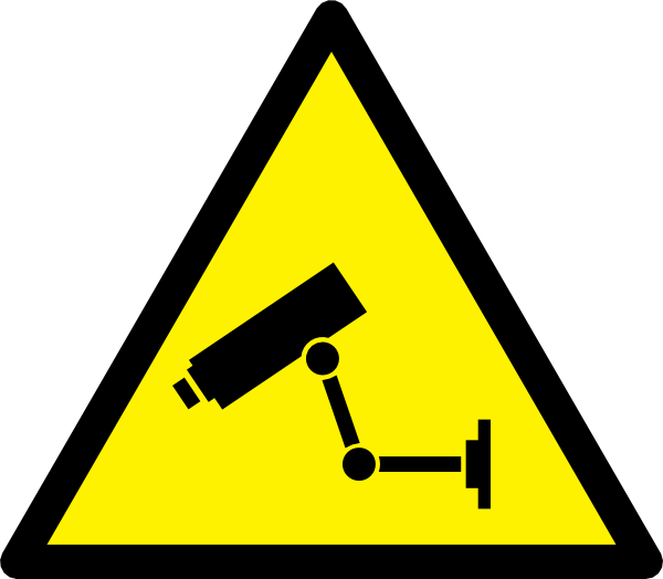 600x524 Security Camera Clip Art