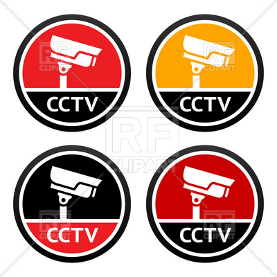 400x400 Cctv Sticker