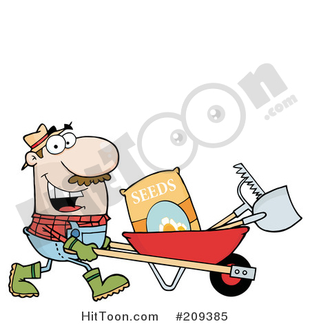 450x470 Gardening Clipart