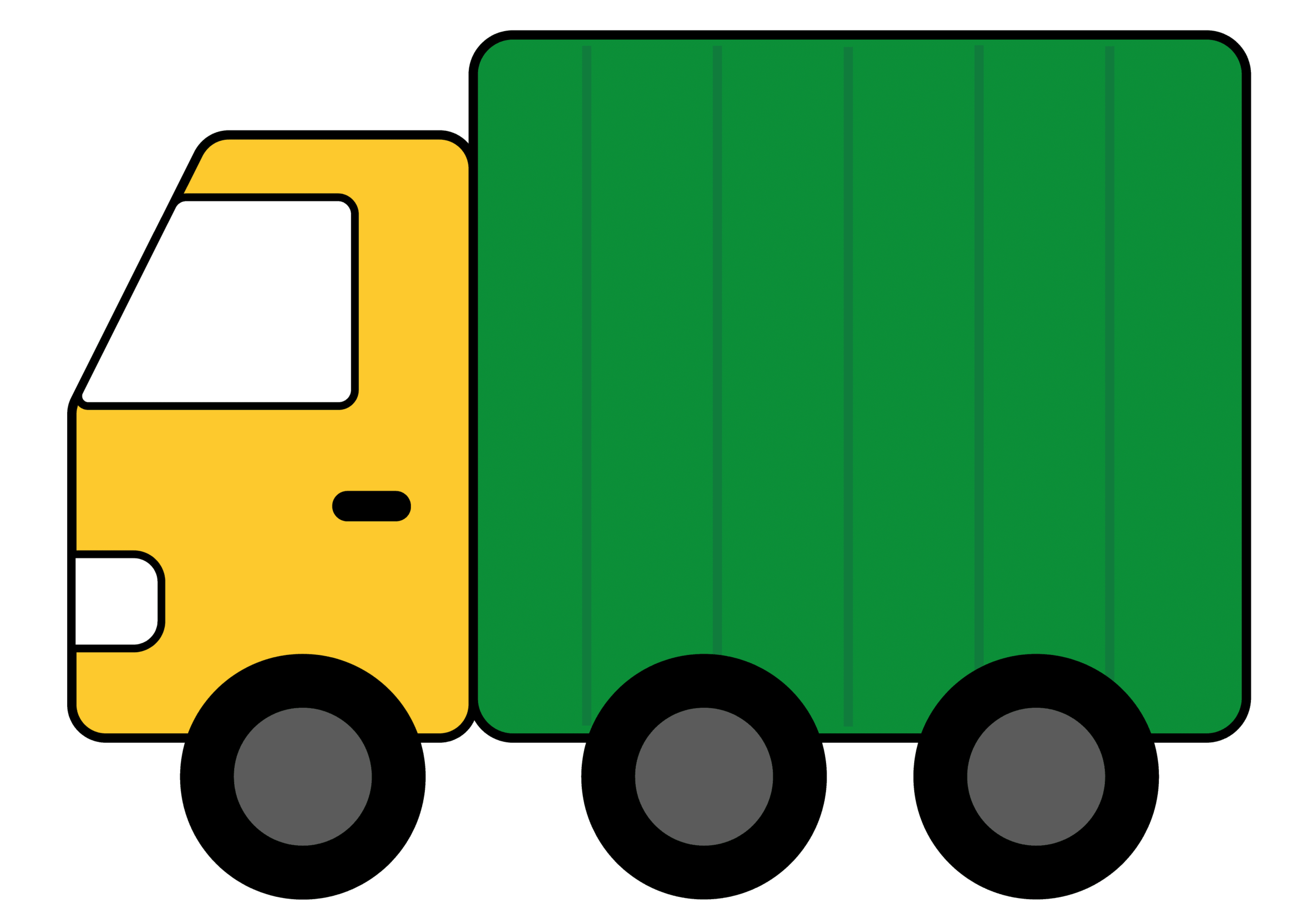 2358x1666 Semi Truck Trucks Clip Art 4
