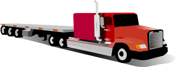 600x228 Semi Truck Free To Use Clip Art Image