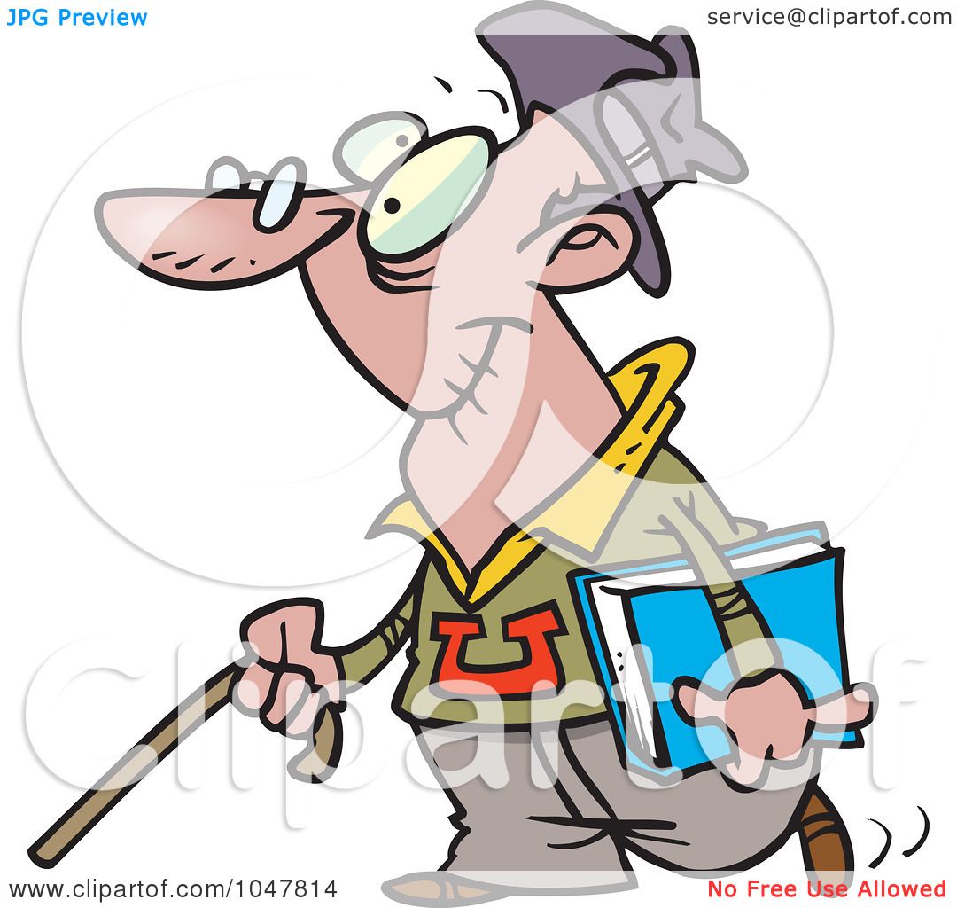 1080x1024 Royalty Free (Rf) Clip Art Illustration Of A Cartoon Senior