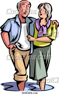 194x308 Senior Citizens Clip Art