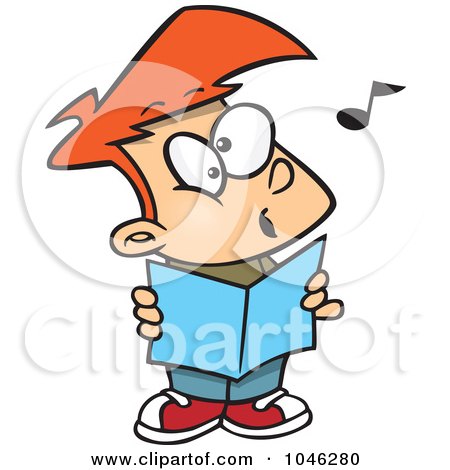 450x470 Royalty Free (Rf) Clip Art Illustration A Cartoon Choir