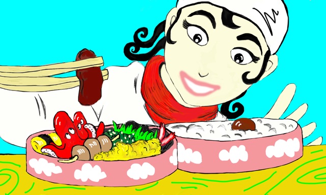 640x384 Japanese Food Clipart Sense Taste