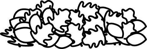 471x157 Leaves Black And White September Leaves Clipart Black And White