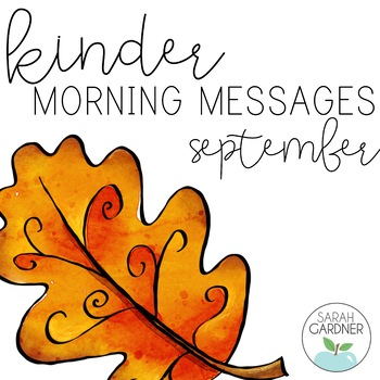 350x350 Kindergarten Morning Meeting Messages