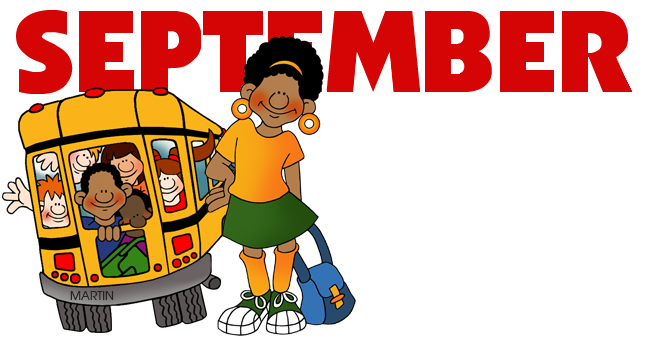 648x346 Calendar Clip Art By Phillip Martin, September