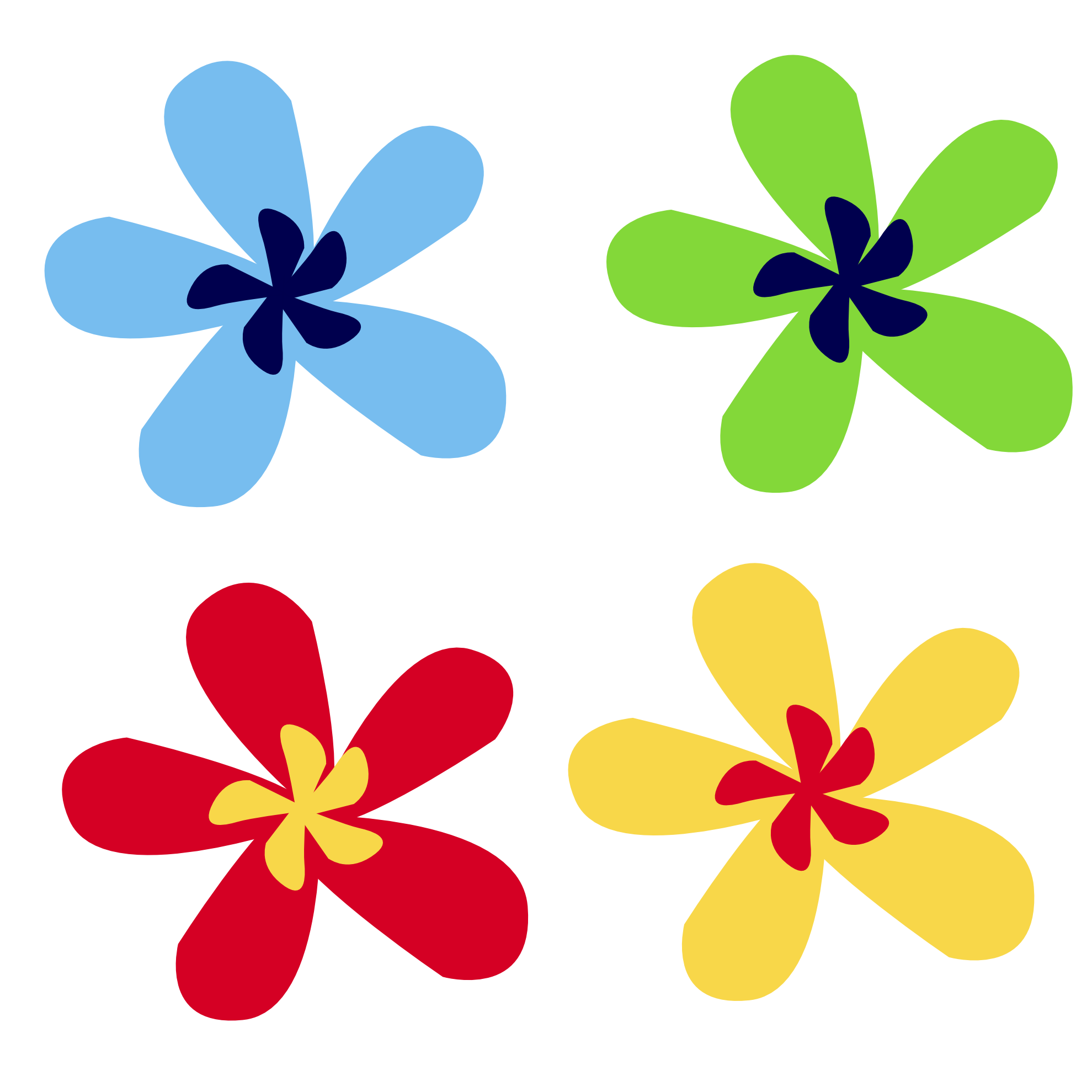 1979x1979 September Flower Clipart