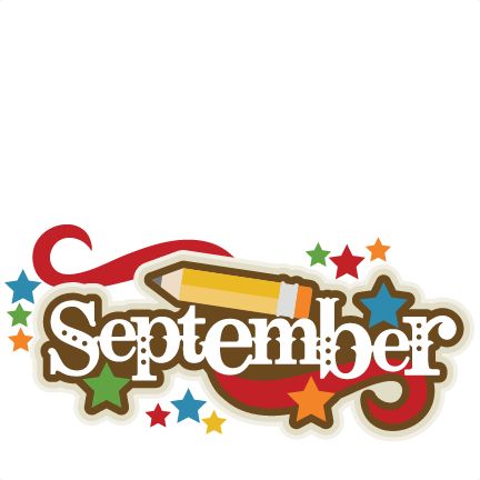432x432 September Clip Art Free