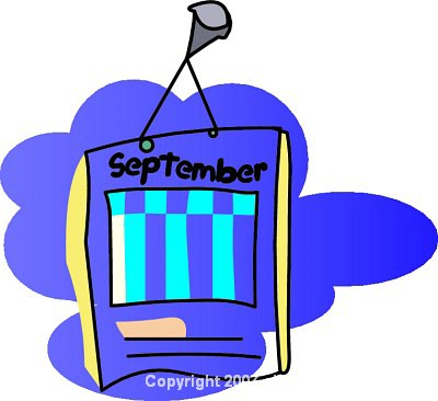 400x366 Free September Clipart