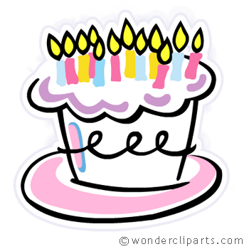 350x350 September Birthday Clipart