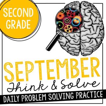 350x350 Daily Problem Solving For 2nd Grade September Word Problems Tpt