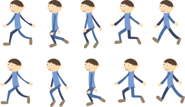 600x347 Walk Clip Art