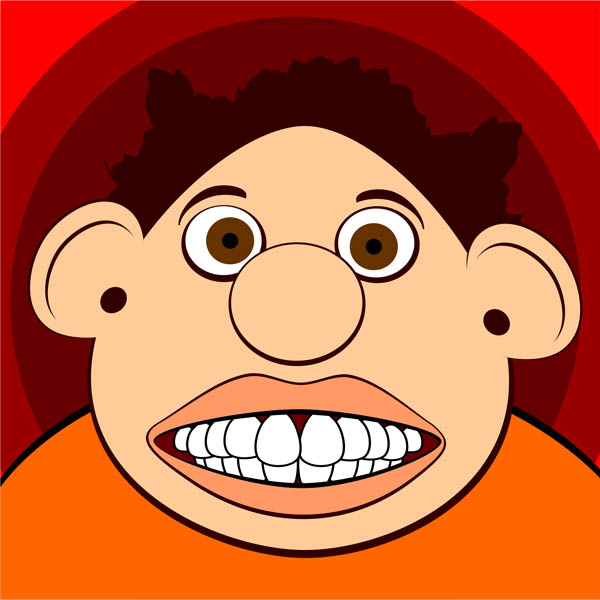 600x600 Funny Face Clipart