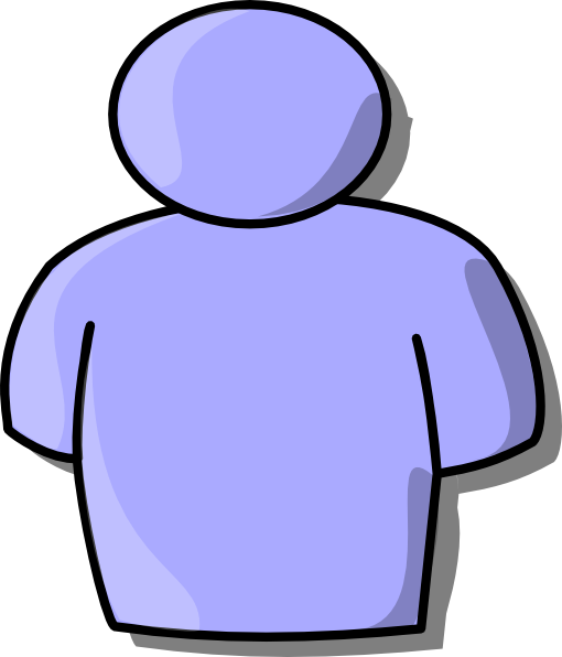 510x596 Purple Person Clip Art