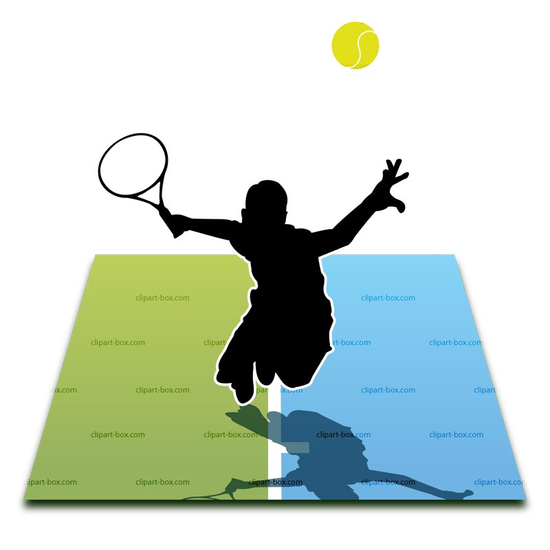 800x800 Clipart Tennis Player Serve Clipart Panda