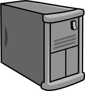 279x297 Web Virtualization Server Clip Art