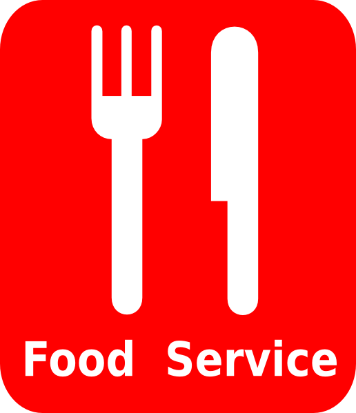516x599 Food Service 6 Clip Art