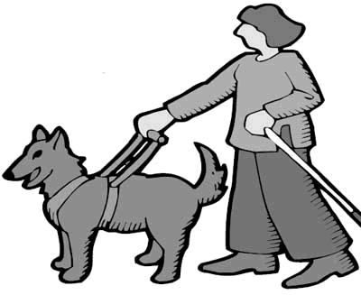 400x327 Service Dog Clipart