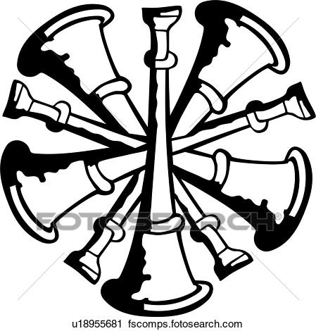 449x470 Clipart Of , Bugle, Department, Emergency, Emergency Services