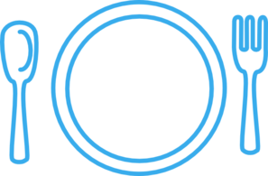 297x195 Place Setting Clip Art