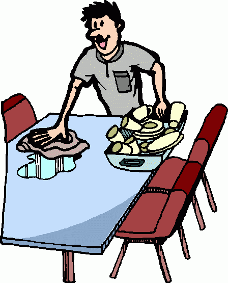 448x555 Clear Table Clipart