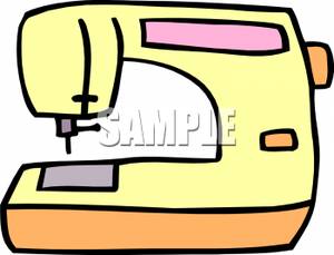 300x229 Art Image A Cartoon Sewing Machine