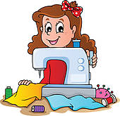 170x165 Sewing Vector Clip Art